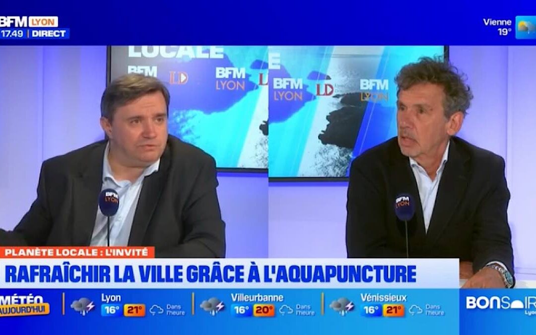 Qui veut rafraîchir sa ville ? : créer vos points d’aquapuncture…