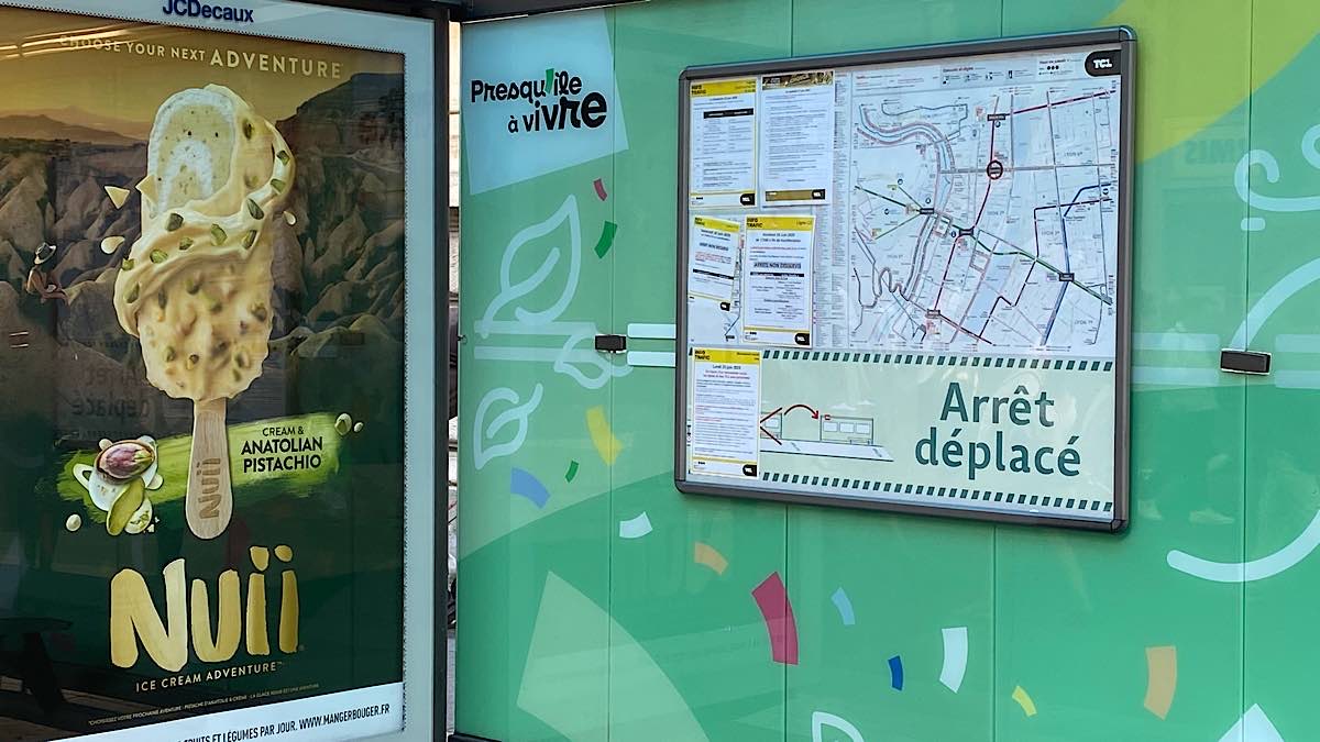 affichage information