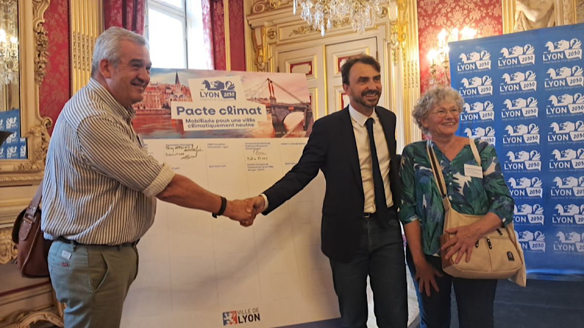 nouveaux membres mairie de Lyon Grégory Doucet