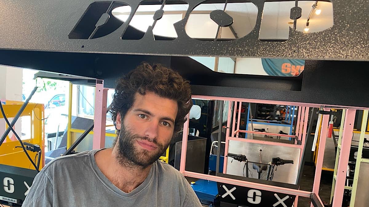 vélo cargo Antoine Abou