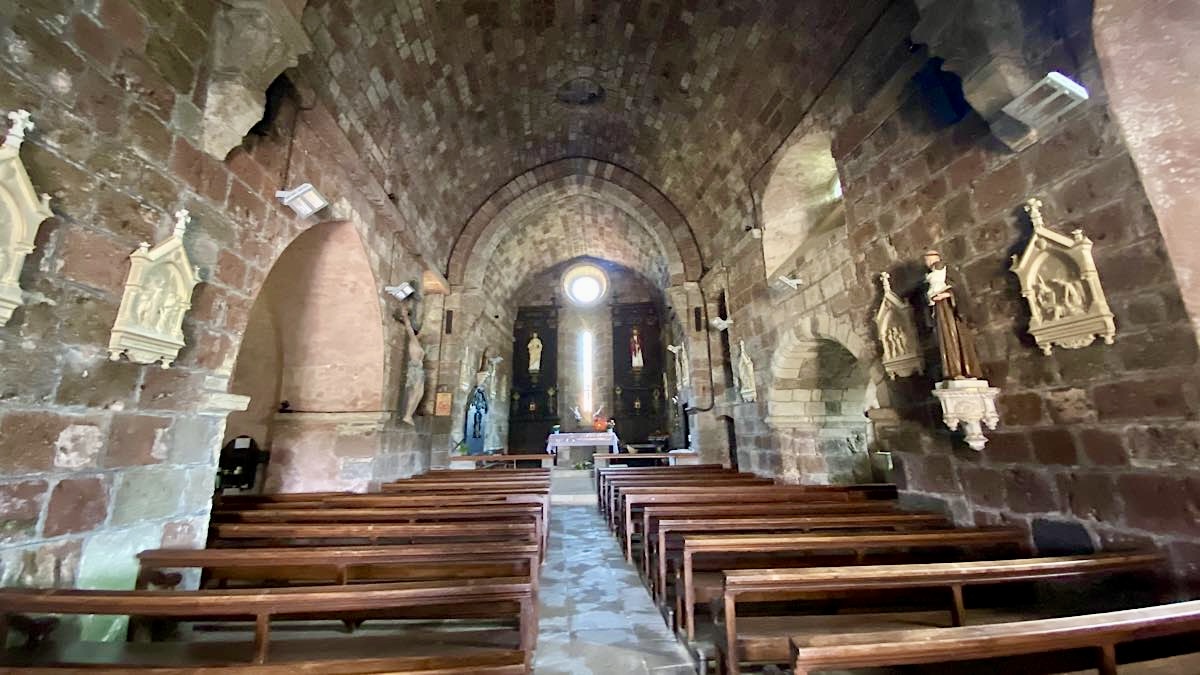 intérieur de l'église