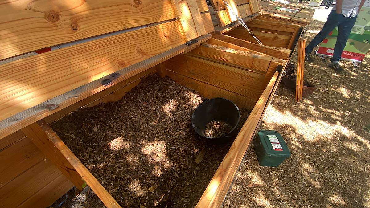 3 bacs à compost