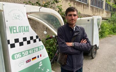 Le Carrosse de Vincent : le triporteur qui se faufile partout à Lyon…