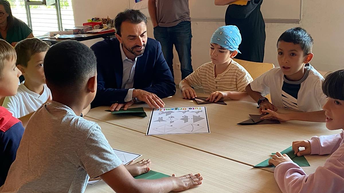 visite de Grégory Doucet