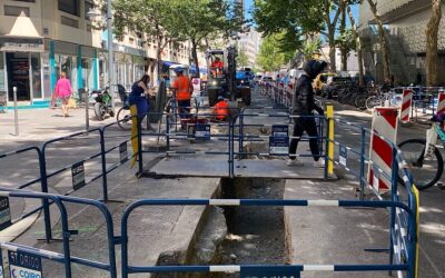Un chantier bas-carbone expérimenté à la Part-Dieu