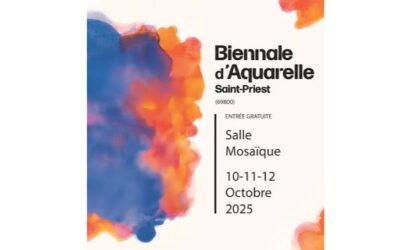 La 1ère Biennale d’Aquarelle s’installe à Saint-Priest
