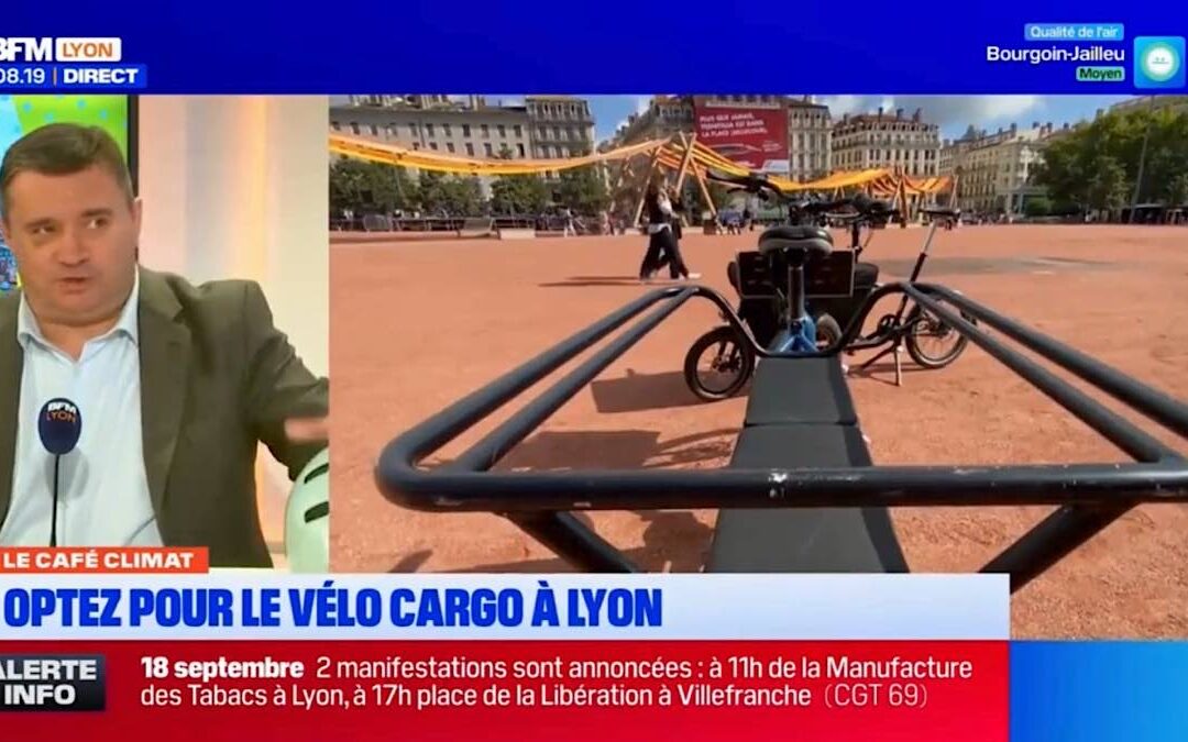 La tendance vélo cargo a le vent en poupe… surtout à Lyon