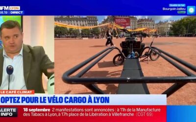 La tendance vélo cargo a le vent en poupe… surtout à Lyon