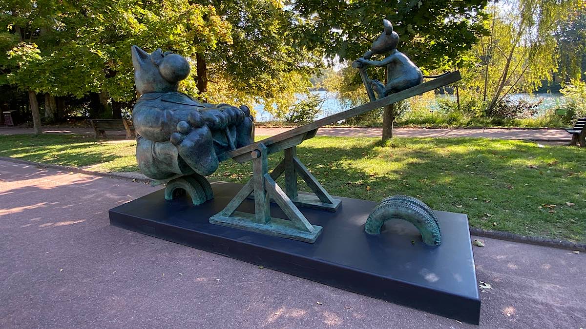 entre la Roseraie et la porte des Enfants du Rhône