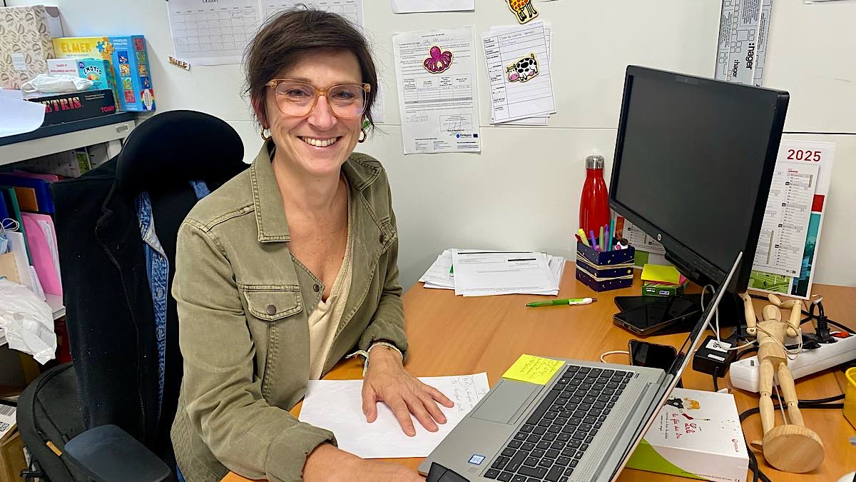 Sandrine manageuse de proximité