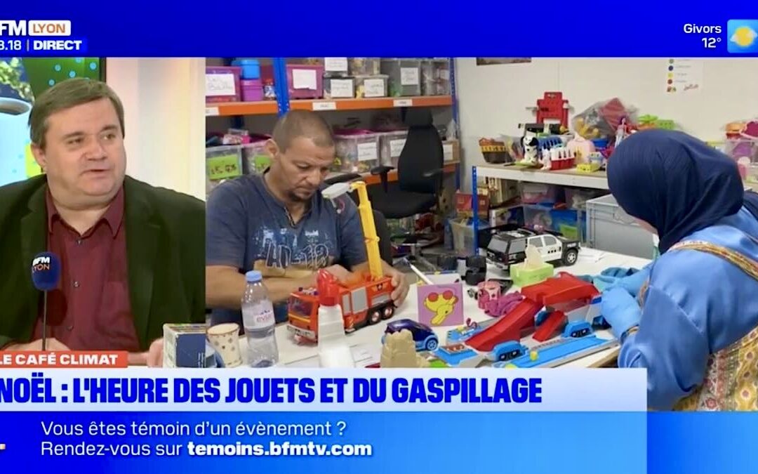 Enjoué : des jouets d’occasion dans la hotte du Père Noël