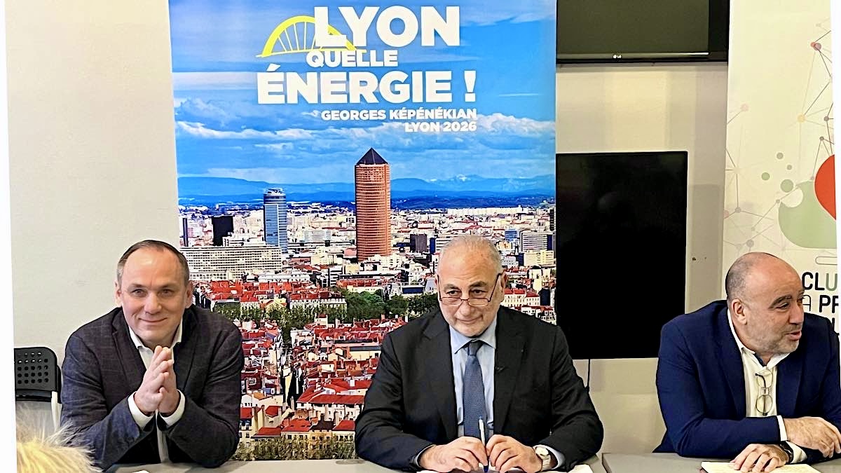Georges Képénékian élections municipales 2026 Lyon