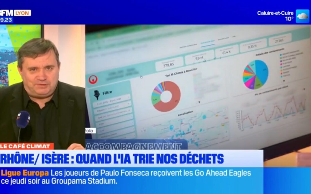 Veolia lance ses « bennes intelligentes » en Auvergne-Rhône-Alpes