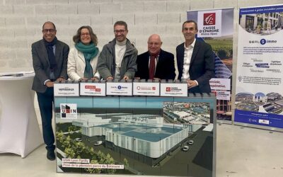 Un nouveau batiment industriel sur le site Usin Lyon Parilly