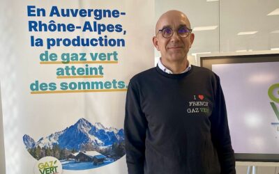 Gaz vert : GRDF passe le TWh en Auvergne-Rhône-Alpes