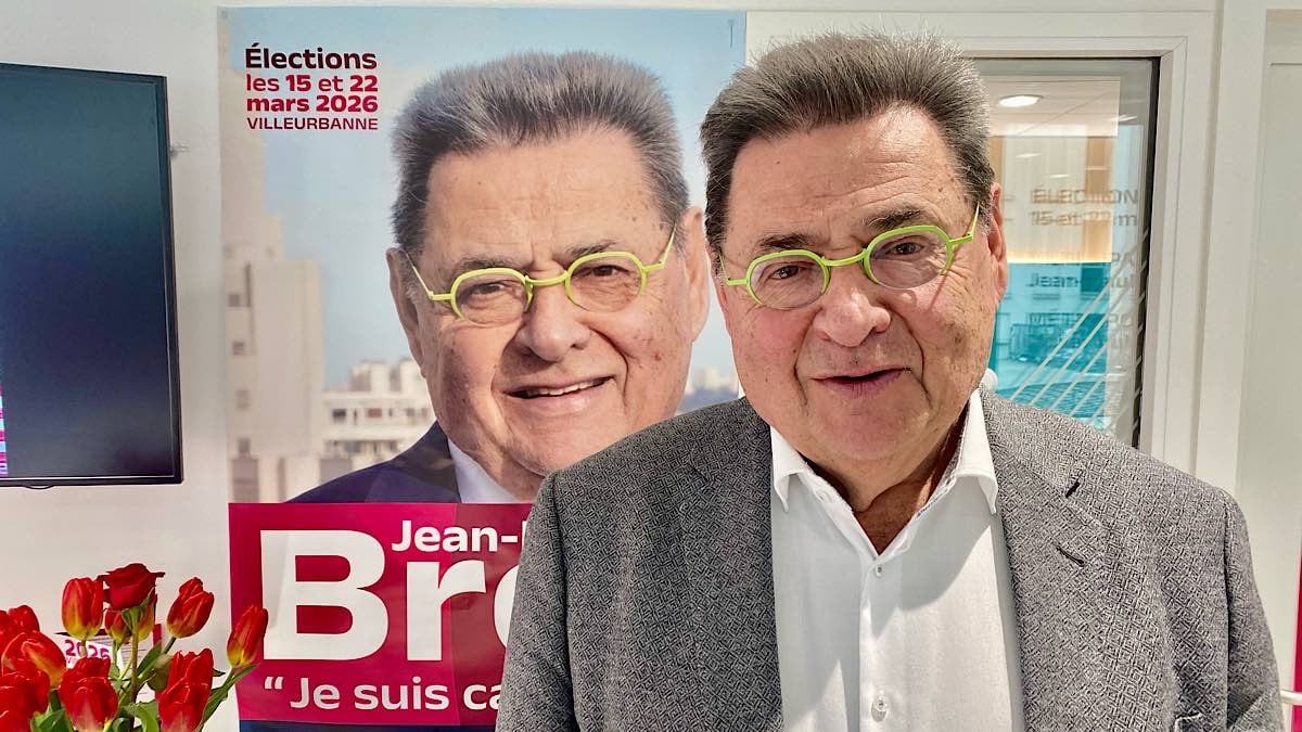 Jean-Paul Bret candidat municipales 2026 Villeurbanne