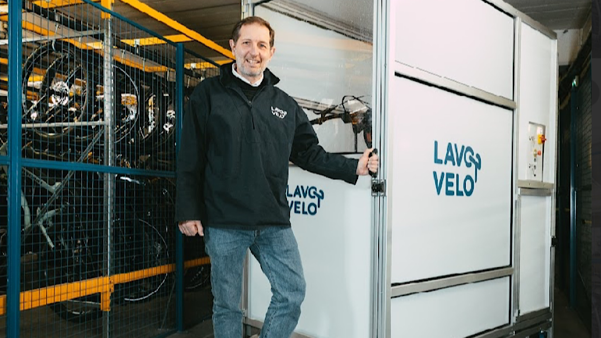 machine à laver les vélos