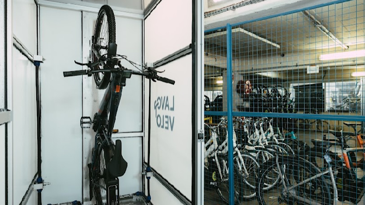 machine à laver les vélos