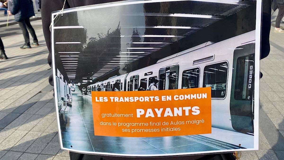 gratuité des transports