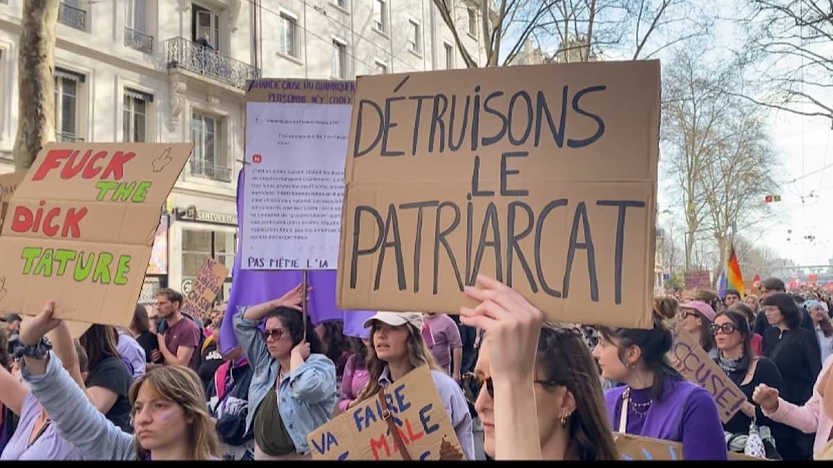 journée du 8 mars à Lyon