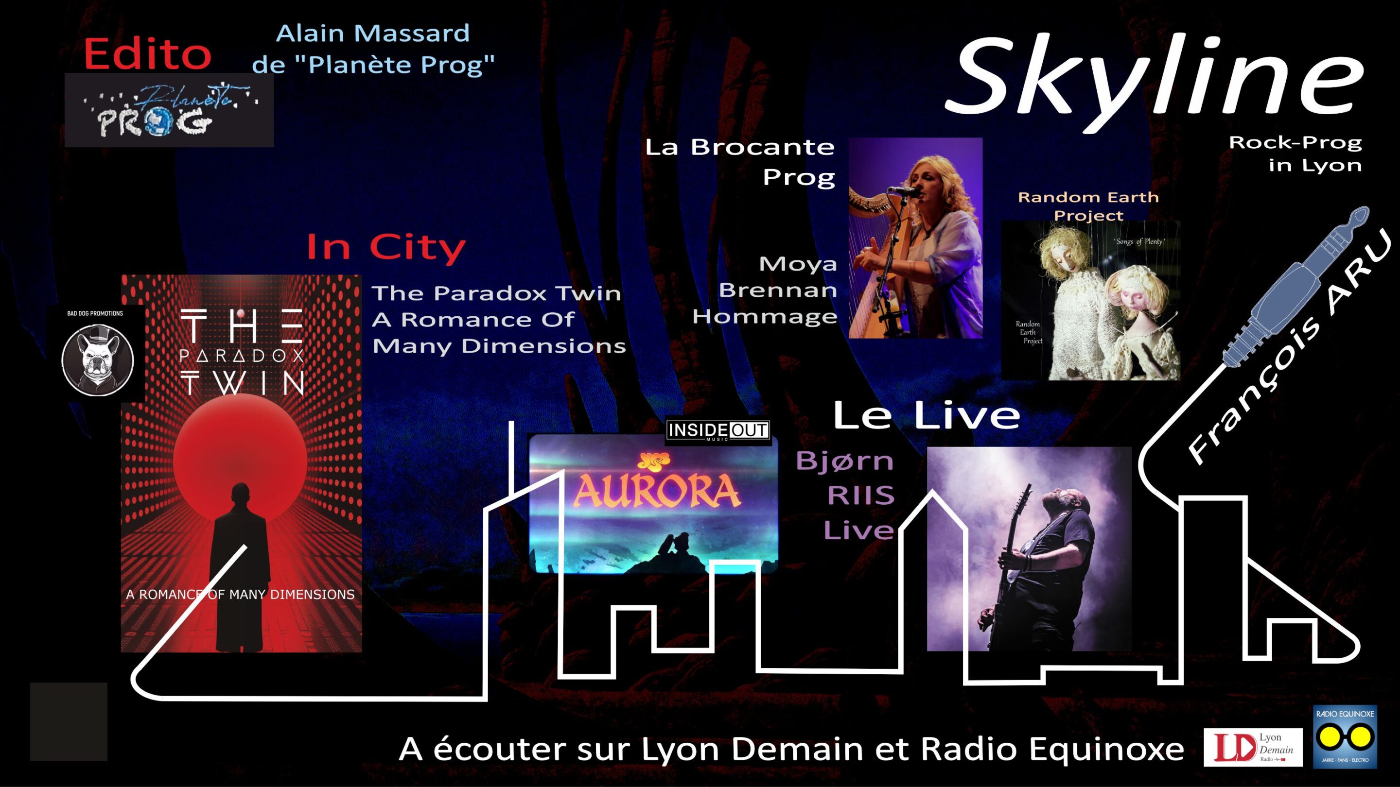 Skyline Rock Prog in Lyon – Avril 2026 : émotions, live et nouveautés prog