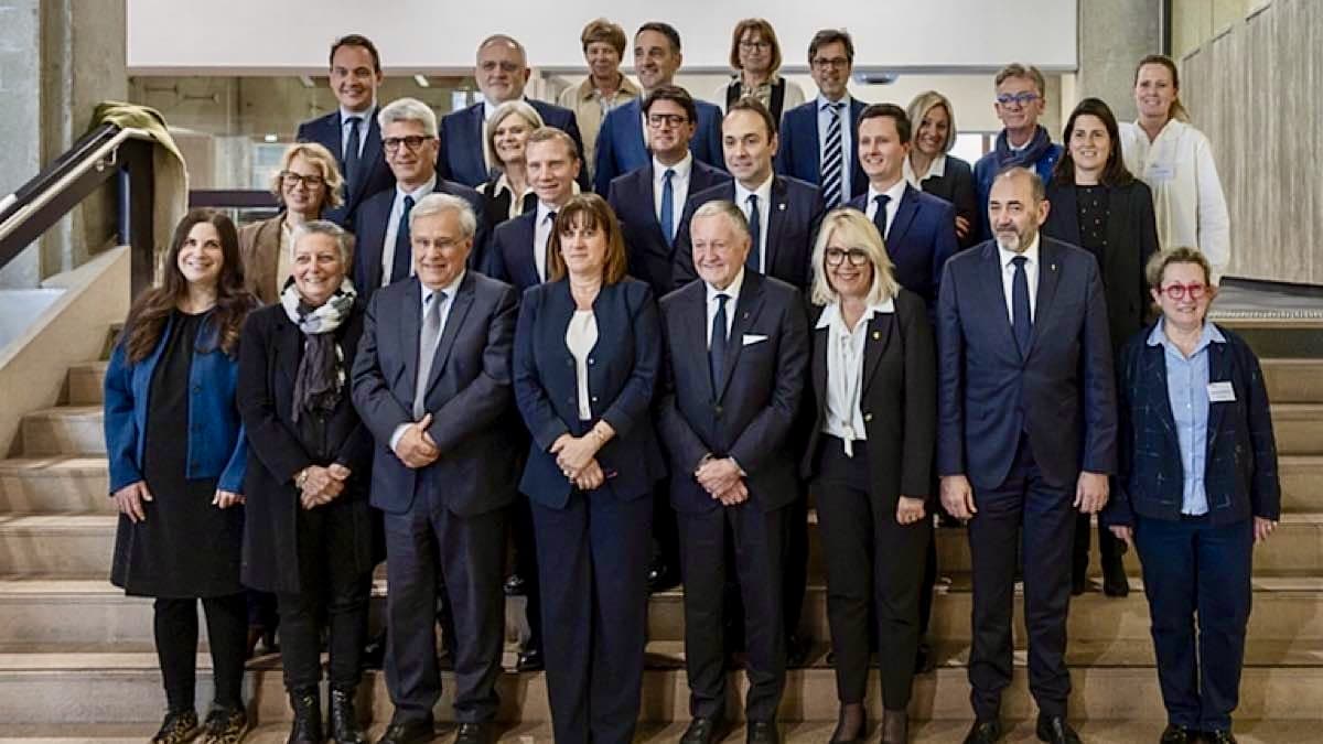 nouveaux vice-présidents Métropole de Lyon