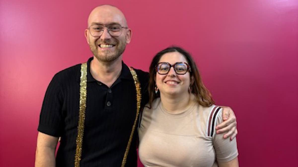 Patrick Comte et Mélanie Chiron