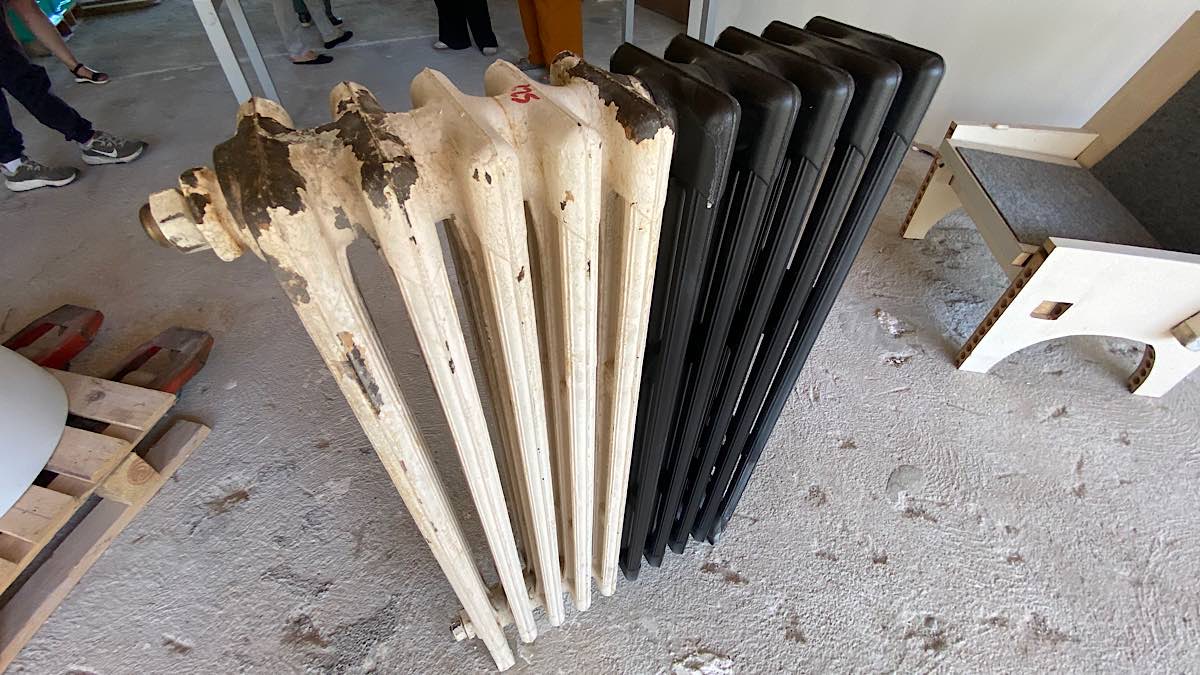 radiateur en fonte