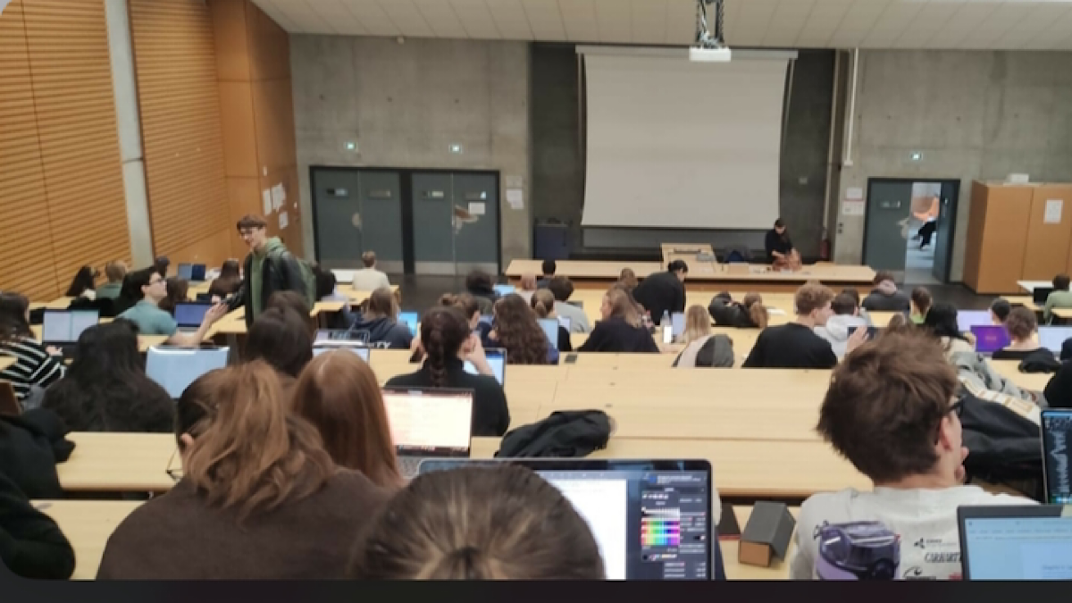 étudiants amphi