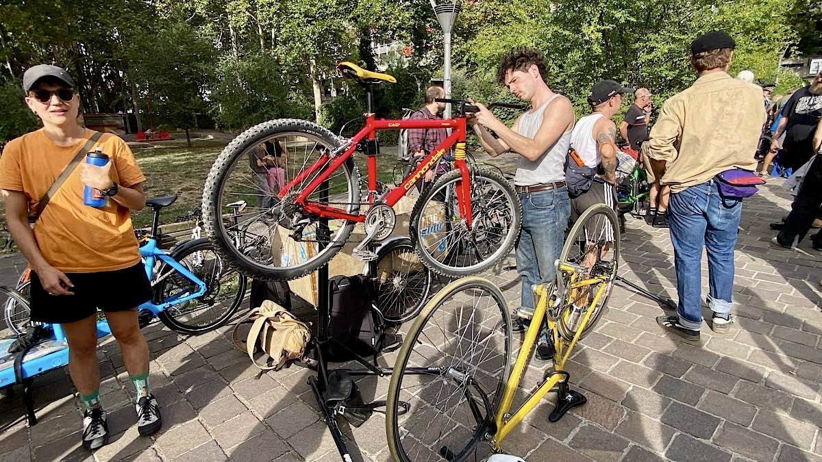 ateliers d'autoréparation vélo