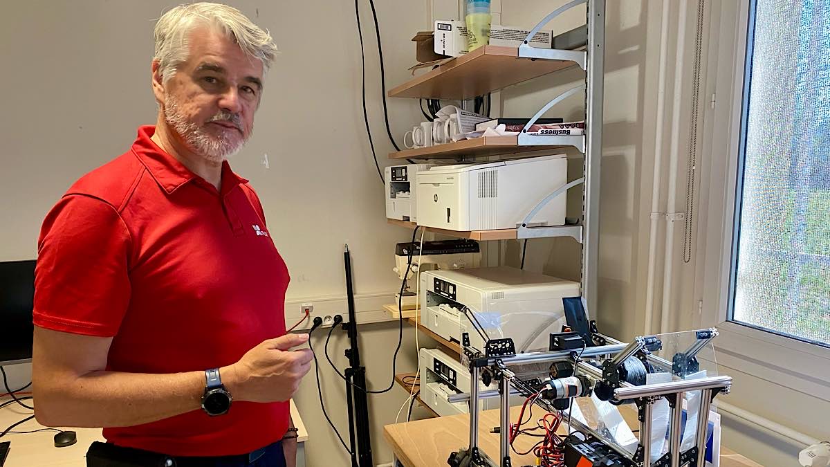 Nicolas Dupont au FabLab