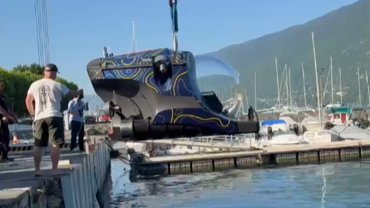 sous-marin Blue Nomad